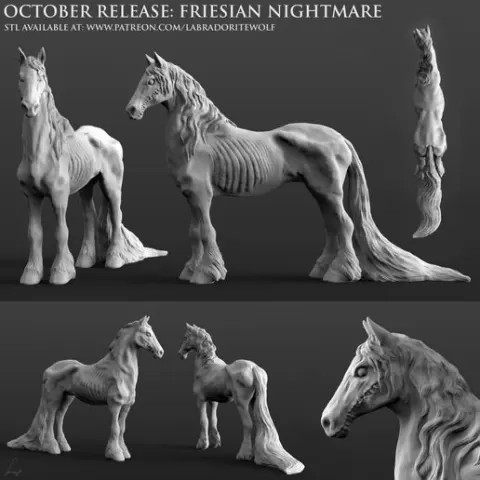 Friesian Nightmare