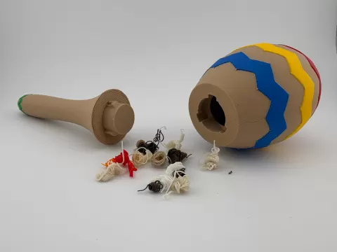 SnapLock Maraca - Stripe Edition