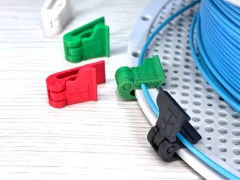 Clip Filament Click (Print in Place)