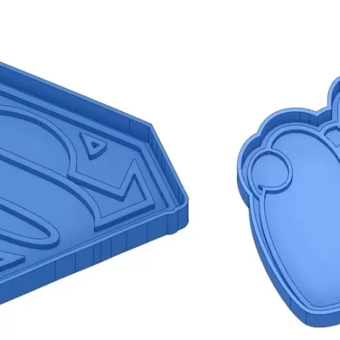 Biscuit Moulds - Captain América - Superman -Spiderman - Winnie the pooh - Winnie the pooh - Cookie cutter - Cookie cutter- Biscuit cutter