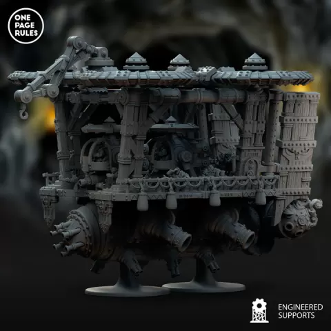 Helicopter Construct - Dwarves by One Page Rules