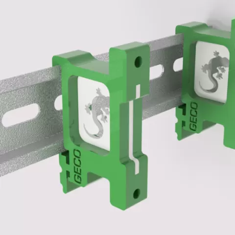 DIN rail adapter