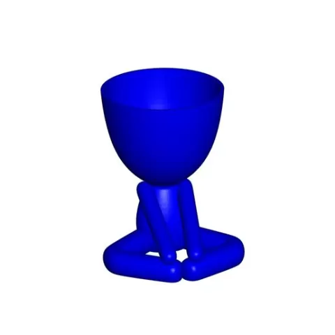 YOGA ESTIRANDO JARRÓN MACETA ROBERT 12 - YOGA STRETCHING VASE FLOWERPOT ROBERT 12