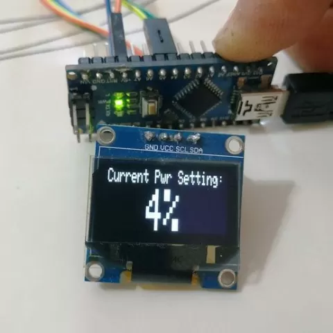 K40 Laser Control Panel with OLED Display Fixed