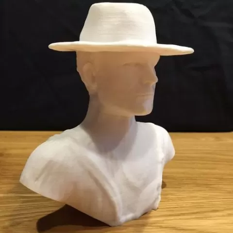 Terence Hill bust - No Support Cut
