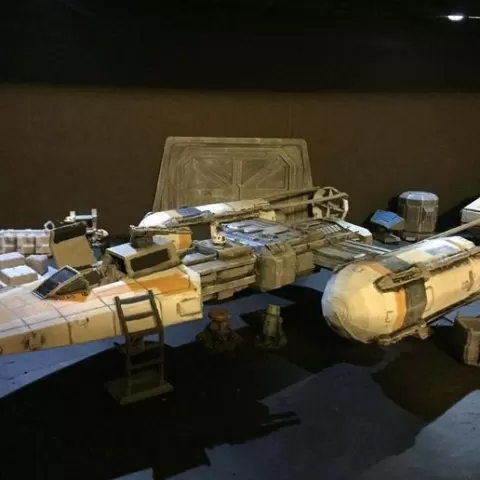 Y Wing (star wars legion scale)