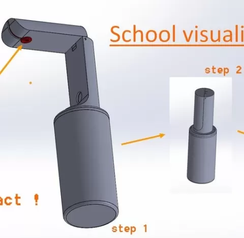 School visualizer design (School project)