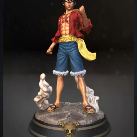 Luffy - One Piece for 3d print model