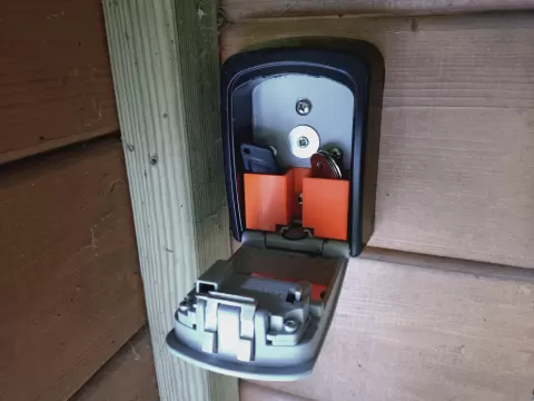 Internal Organizer Insert Compatible with Master Lock Key Lock Box