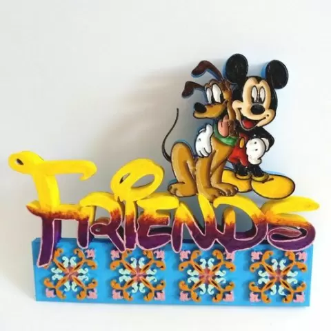 Mickey and Pluto Friends