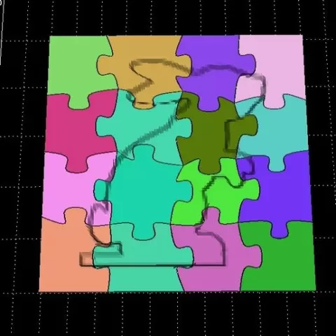 Rabbit puzzle