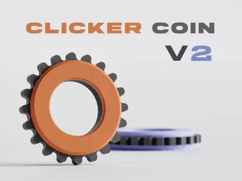 Fidget Toy - Clicker Coin V2