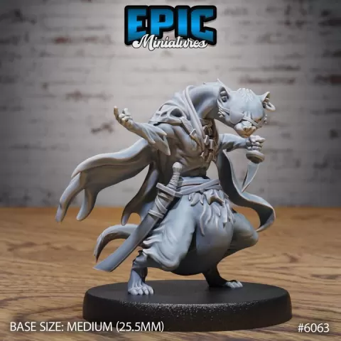 Otterfolk Pirate / Otter Folk Corsair / Humanoid Animal Smuggler Warrior / Sea Robber / Water Bandit / Ocean Marten Creature / Merfolk Beast Encounter by Epic-Miniatures