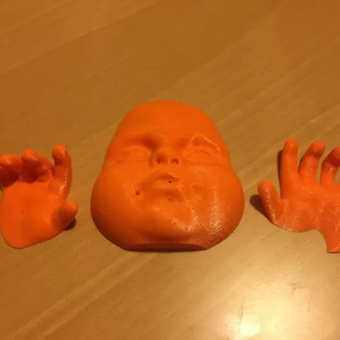 Angel Baby Head Fixed