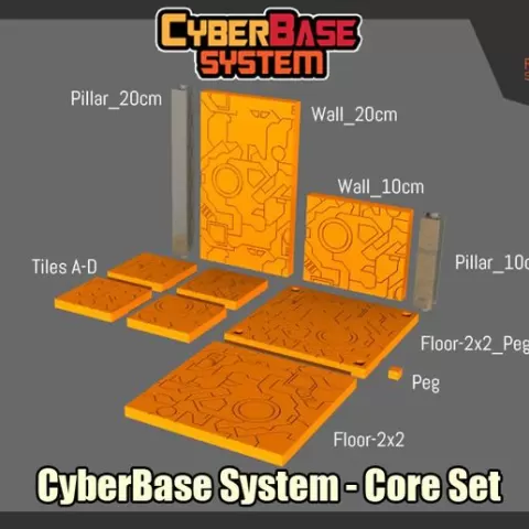 CyberBase Display System for Transformers - Core Set
