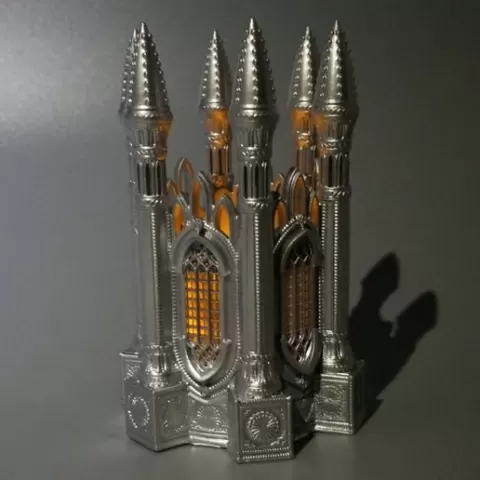 GOTHIC TEA LIGHT LANTERN 1