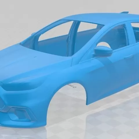 Focus RS Printable Body Car
