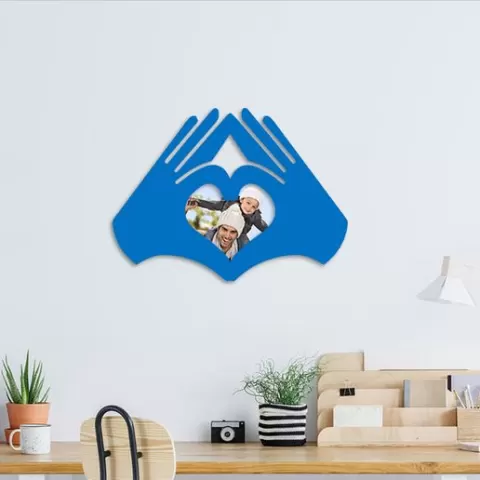 love hands photo frame
