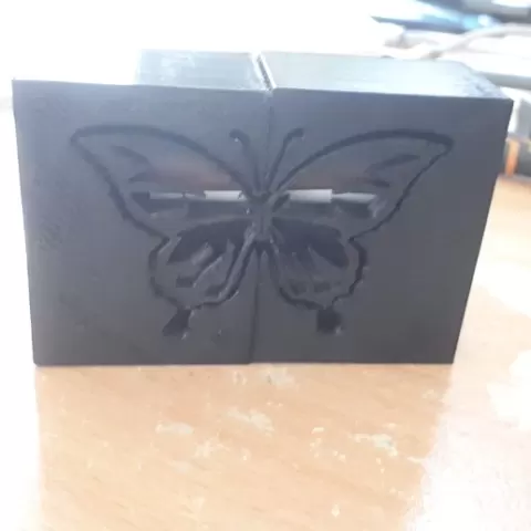 Butterfly battery protection box