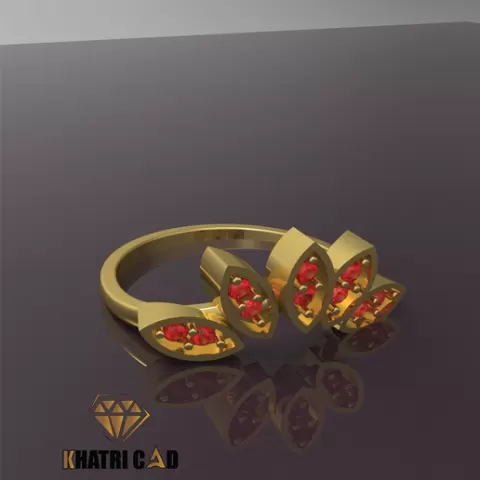 Marquise ring