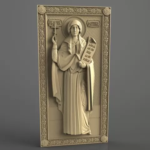 Religious frame cnc art router