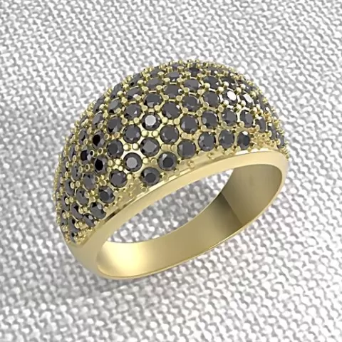 A ring with gems.