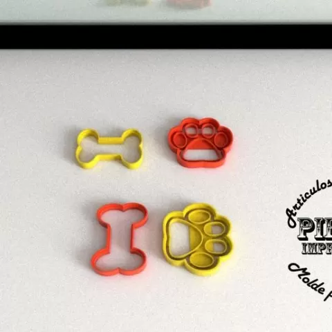 Cookie Cutter Bone Footprint