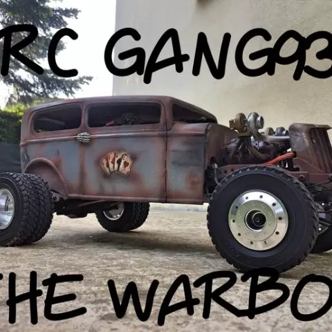 Fury road hotrod bodyshell 1/10