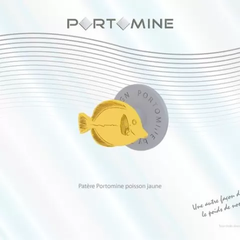 Portomine Yellow Fish Hook