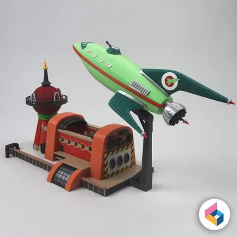Display Stand For Planet Express Ship