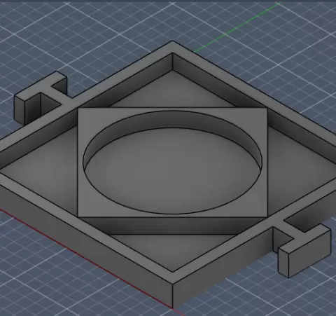 Modular Work Tray – Large Round Bowl | Assembly Block #8