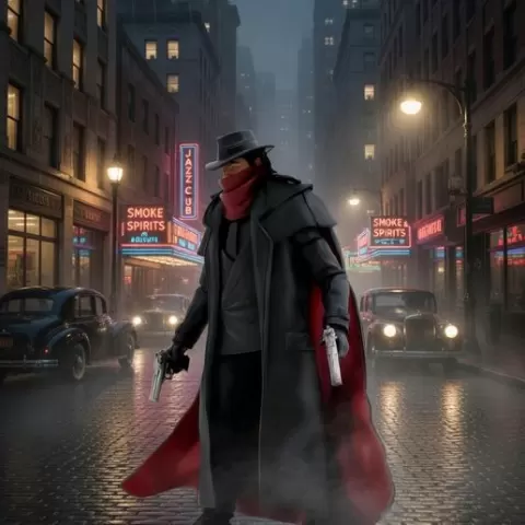 The Shadow Pulp Super Hero Fanart