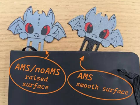 Toothless dragon bookmark