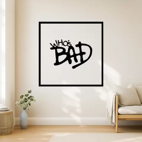 Michael Jackson Michael Jackson Bad Wall Art Framed