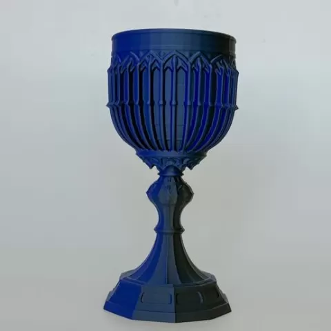 Gothic Cathedral Chalice – Ornate Goblet