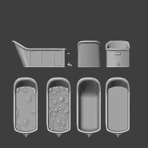 Wild West Bathtub Set
