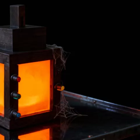 Arduino Based 3D Printed Color Adjustable Minecraft Lantern