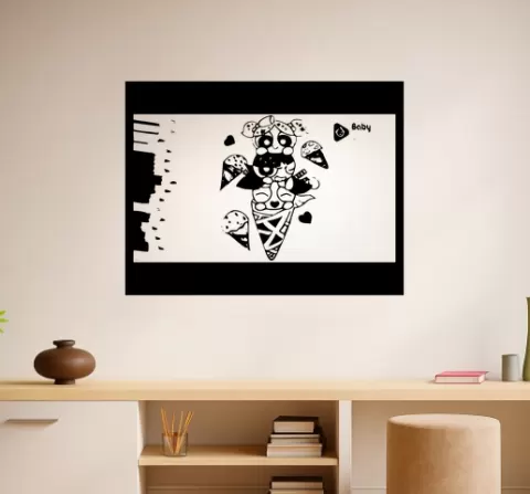 The Powerpuff Girls The Powerpuff Girls The Rowdyruff Boys All Three - Wall Art Framed