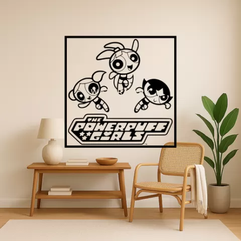 The Powerpuff Girls The Powerpuff Girls Princess Morbucks Wall Art Framed
