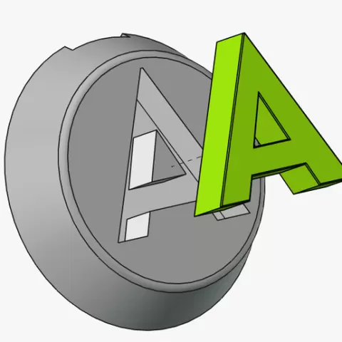 3D Alphabet