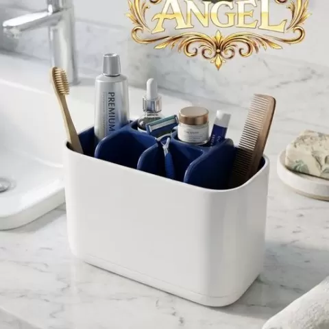 Smart Bath & Vanity Hub: Ultimate Modular Organizer