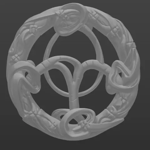 Celtic Openwork Triskele Torc