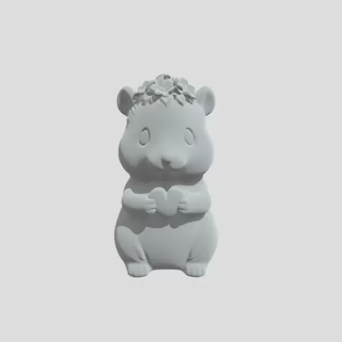 precious moments hamster