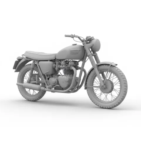 Triumph TR6 motorcycle, bike, motorbike, moto, motorcycle model, motorcycle stl, motorcycle printable, bike model, rc motorcycle, motorcycle scale, motorbike model, printable motorcycle, mini motorcycle, moto model