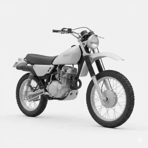 Yamaha XT500 motorcycle, bike, motorbike, moto, motorcycle model, motorcycle stl, motorcycle printable, bike model, rc motorcycle, motorcycle scale, motorbike model, printable motorcycle, mini motorcycle, moto model