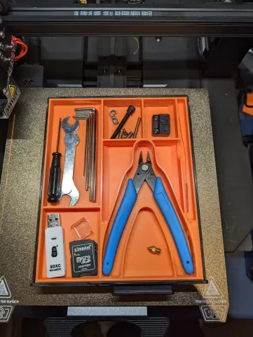 Ender 3 S1 Pro Tray Insert Remix