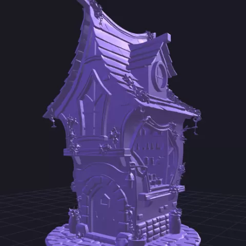 Boutique d'Alchimiste Fantastique - Maison Apothicaire Médiévale