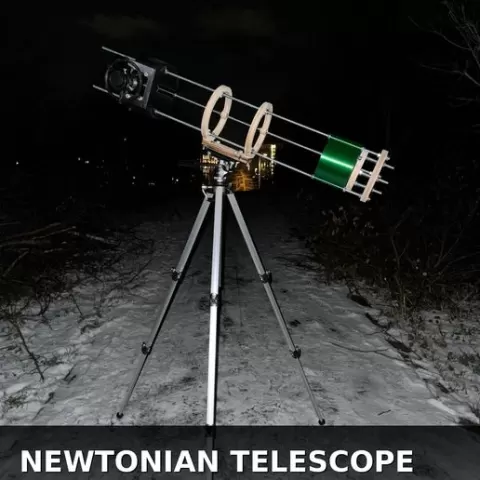 127mm f/7 Newtonian Telescope (3d printable) – DIY Astronomy Build | See Saturn Rings | For Hobbyists & Beginners