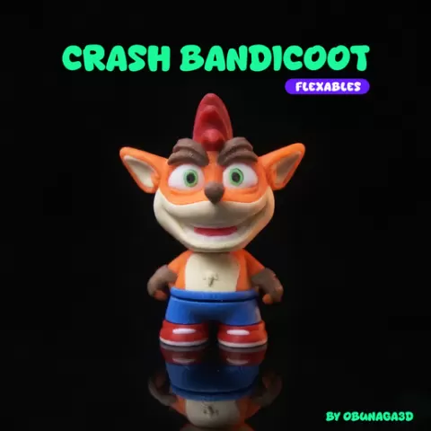 Crash Bandicoot - Flexables