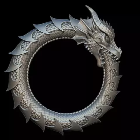 Dragon Eating Its Own Tail